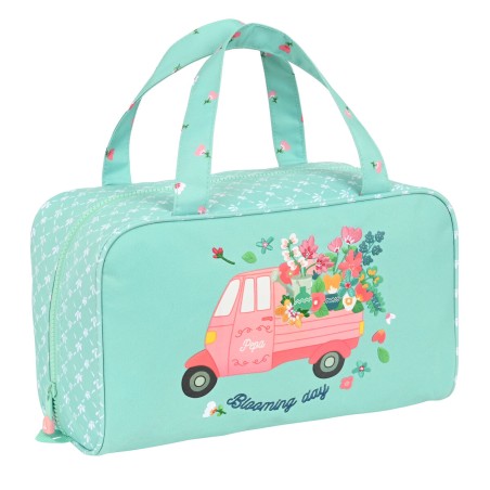 Necessaire per la Scuola Glow Lab Pepa Verde 31 x 14 x 19 cm