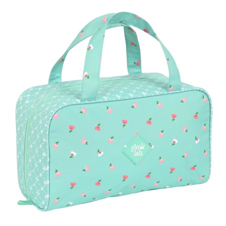 Necessaire per la Scuola Glow Lab Pepa Verde 31 x 14 x 19 cm