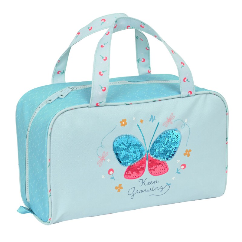 Necessaire per la Scuola BlackFit8 Mariposa Azzurro 31 x 14 x 19 cm