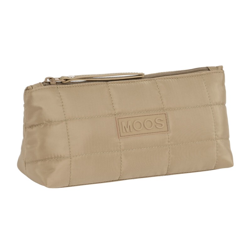 Necessaire per la Scuola Moos Camel Trapunta Cammello 23 x 12 x 8 cm