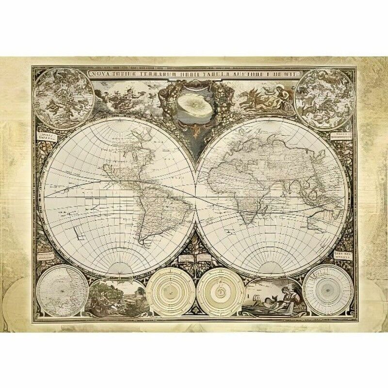 Puzzle Schmidt Spiele Historical World Map Adult 2000 Pezzi Puzzle Schmidt Spiele Historical World Map Adult 2000 Pezzi