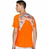 Maglia a Maniche Corte Uomo Graphic Tee Shocking Puma  Graphic Tee Shocking Arancio