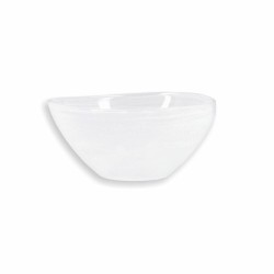 Insalatiera Quid Boreal Ø 14 cm Bianco Vetro (6 Unità) (Pack 6x)