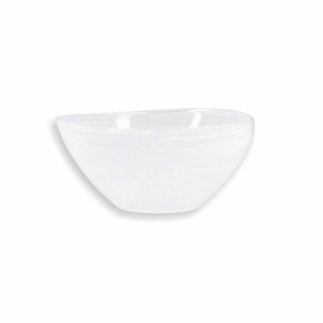Insalatiera Quid Boreal Ø 14 cm Bianco Vetro (6 Unità) (Pack 6x)