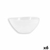 Insalatiera Quid Boreal Ø 14 cm Bianco Vetro (6 Unità) (Pack 6x)