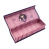 Necessaire Gorjuss Cheshire cat Scatola Viola (20.2 x 4 x 7 cm)
