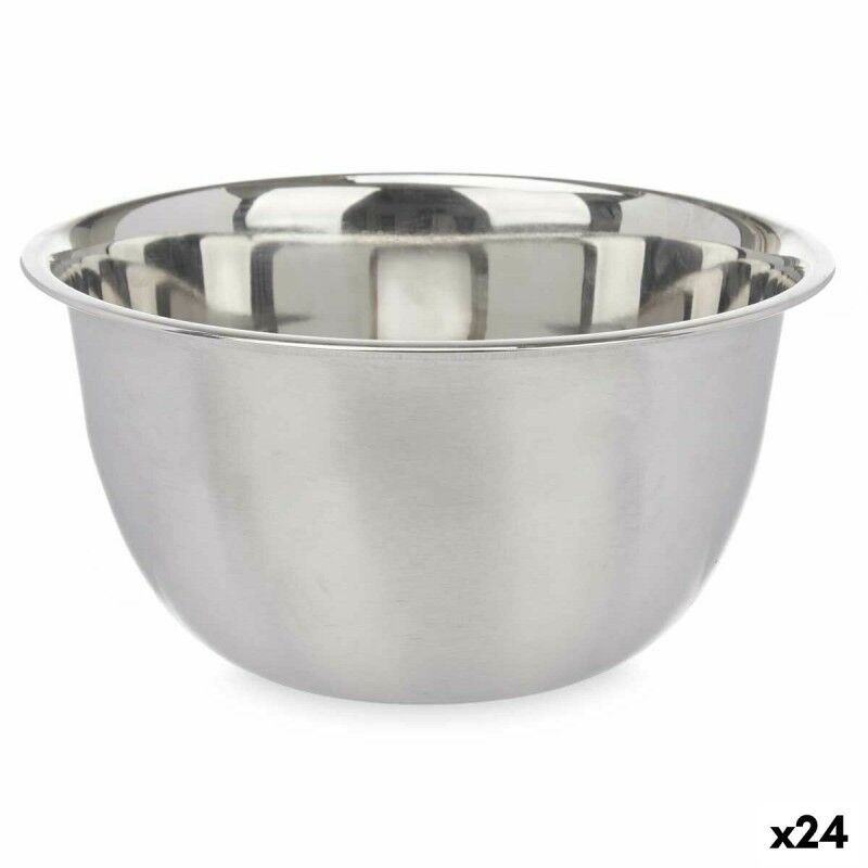 Ciotola per Mescolare Kinvara 3551-3750 Argentato Acciaio inossidabile 3,6 L 24 x 12,5 x 24 cm (24 Unità) Ciotola per Mescolare Kinvara 3551-3750 Argentato Acciaio inossidabile 3,6 L 24 x 12,5 x 24 cm (24 Unità)