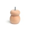 Gambe Rei Legno Ø 7,7 x 10 cm
