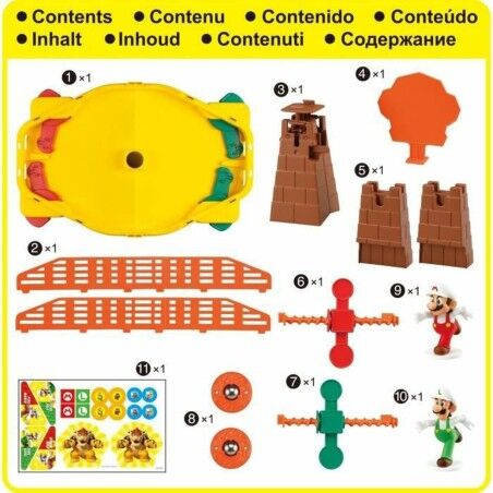 Gioco da Tavolo Super Mario Fire Mario Stadium