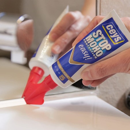 Sigillante Ceys Stop Moho Easy! Bianco Silicone 70 ml