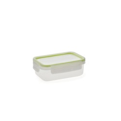 Porta pranzo Quid Greenery Trasparente Plastica 475 ml (4 Unità) (Pack 4x)