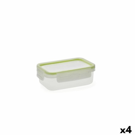 Porta pranzo Quid Greenery Trasparente Plastica 475 ml (4 Unità) (Pack 4x)