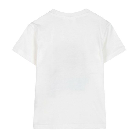 Maglia a Maniche Corte per Bambini The Lion King Bianco