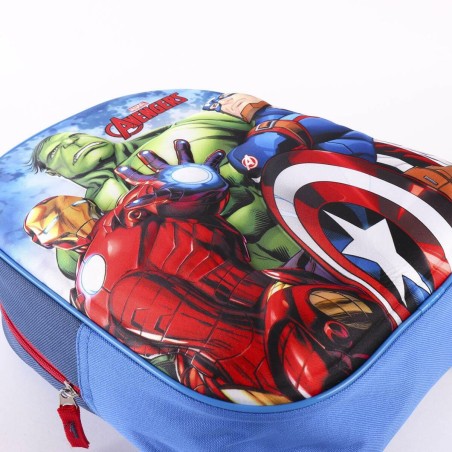 Zaino Scuola The Avengers Azzurro (25 x 31 x 10 cm)