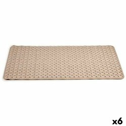 Tappeto da bagno Berilo AR1910100 Beige PVC 38 x 0,03 x 78 cm (6 Unità)