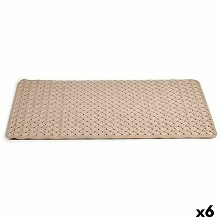 Tappeto da bagno Berilo AR1910100 Beige PVC 38 x 0,03 x 78 cm (6 Unità)
