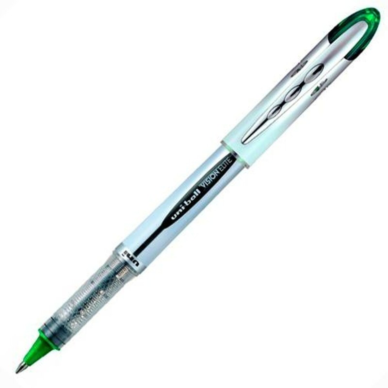 Penna a inchiostro liquido Uni-Ball Vision Elite UB-200 Verde 0,6 mm (12 Pezzi) Penna a inchiostro liquido Uni-Ball Vision Elite UB-200 Verde 0,6 mm (12 Pezzi)