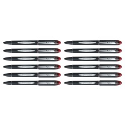 Biro a inchiostro liquido Uni-Ball Rollerball Jestsream SX-210 Rosso 12 Unità