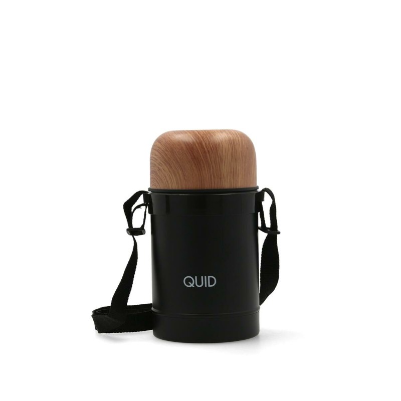 Thermos da Viaggio Quid Cocco Nero Metallo 750 ml Cibo Thermos da Viaggio Quid Cocco Nero Metallo 750 ml Cibo
