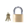 Lucchetto con chiave EDM 85211 Ottone 60 x 36 mm