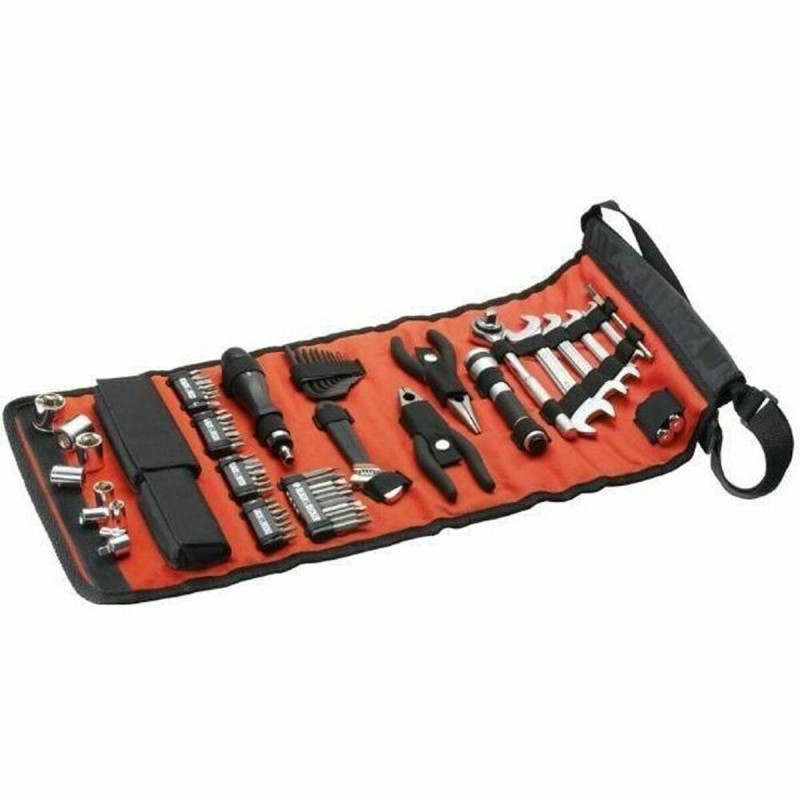 Borsa a Tracolla Black & Decker A7144-XJ Nero Arancio Borsa a Tracolla Black & Decker A7144-XJ Nero Arancio