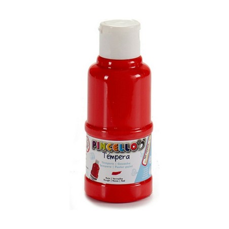 Tempere Pincello Rosso 120 ml (12 Unità)
