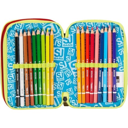 Seven Astuccio 3 Zip Map Set Boy