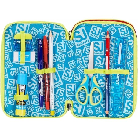 Seven Astuccio 3 Zip Map Set Boy