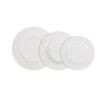 Set di Stoviglie La Mediterránea Aneto Bianco Rotonda 12 Pezzi (2 Unità)