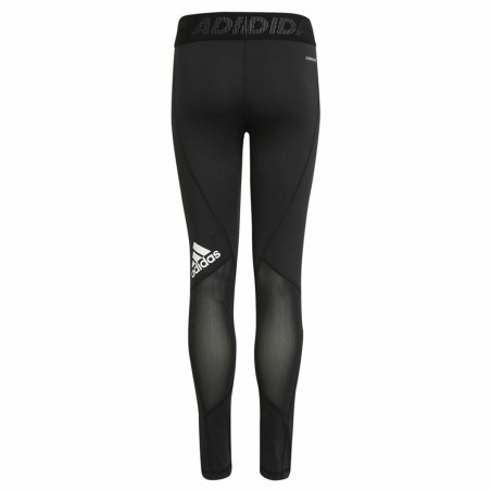 Leggings Sportivi per Bambini Adidas Techfit Aeroready Nero