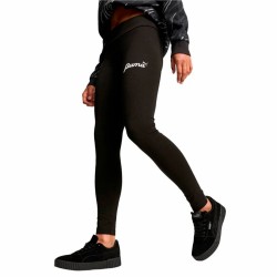 Leggings Sportivo da Donna Puma Essentials + Script Nero