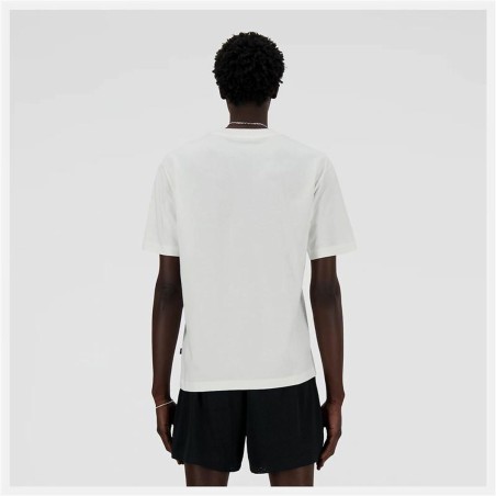Maglia a Maniche Corte Uomo New Balance MT41593 SST Bianco (S)