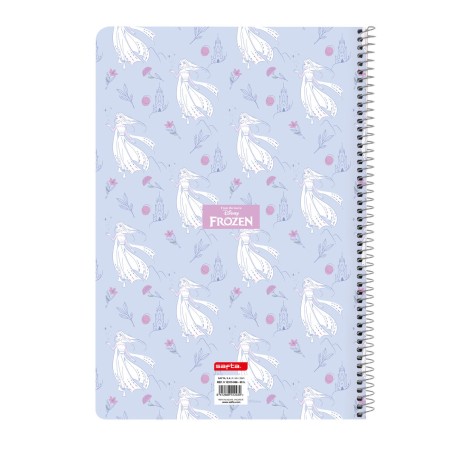 Agenda Frozen Believe Lilla A4 80 Pagine