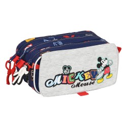 Portaoggetti Triplo Mickey Mouse Clubhouse Only one Blu Marino 21,5 x 10 x 8 cm