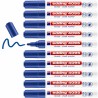 Pennarelli a gesso liquido Edding 4095 Azzurro (10 Unità)