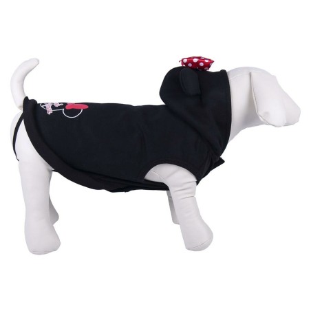 Felpa per Cani Minnie Mouse Nero XXS
