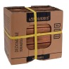 Piastrella ad Incastro Progarden Marrone Legno di acacia 9 Pezzi (30 x 30 cm)