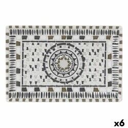 Piatto Fondo La Mediterránea Barroc Rettangolare 30 x 20 x 2,5 cm (6 Unità) (30 x 20 cm)
