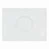 Piatto da pranzo Inde Gourmet Porcellana Bianco 29,5 x 22 x 3 cm (6 Unità)