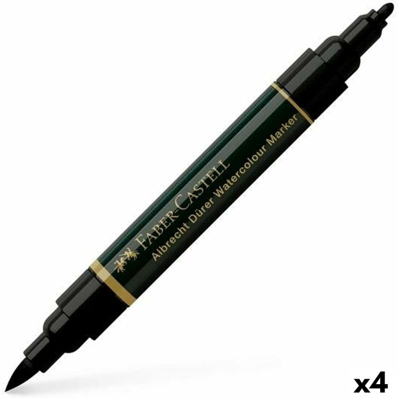Pennarelli Faber-Castell Albrecht Durer Nero (4 Pezzi) Pennarelli Faber-Castell Albrecht Durer Nero (4 Pezzi)