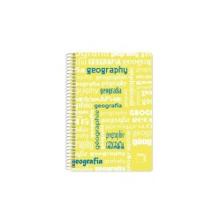 Quaderno Pacsa Giallo Multicolore Din A4 80 Pagine 21,5 x 31,5 cm 4 Pezzi