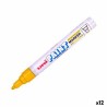 Marcatore permanente Uni-Ball PX-20 Giallo 2,8 mm (12 Unità)