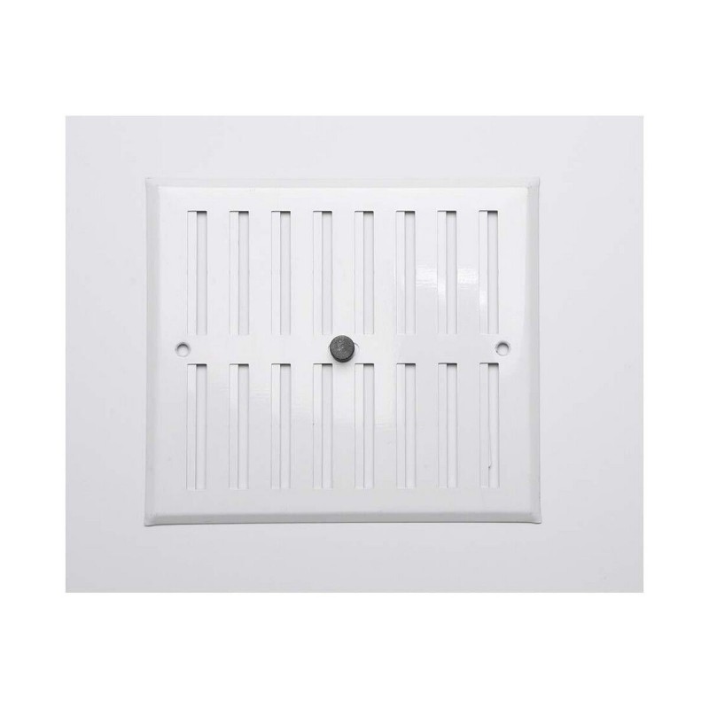 Griglia Fepre Regolabile Alluminio Bianco (17 x 19 cm) Griglia Fepre Regolabile Alluminio Bianco (17 x 19 cm)