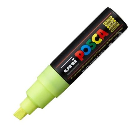 Pennarello POSCA PC-8K Fluor Giallo (6 Unità)