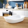 Teglia da Cucina Luminarc Smart Cuisine Rettangolare Bianco Vetro 38 x 27 cm (6 Unità)