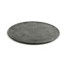 Sotto Piatto Quid Mineral Gres Ceramica Nero Ø 33 cm (6 Unità)