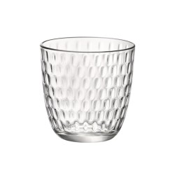 Set di Bicchieri Bormioli Rocco Slot Trasparente Vetro Con rilievo 290 ml 6 Unità