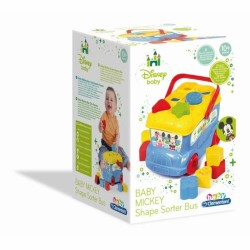 Giocattolo Interattivo per Bambini Clementoni The Mickey Mouse Bus 9 Pezzi