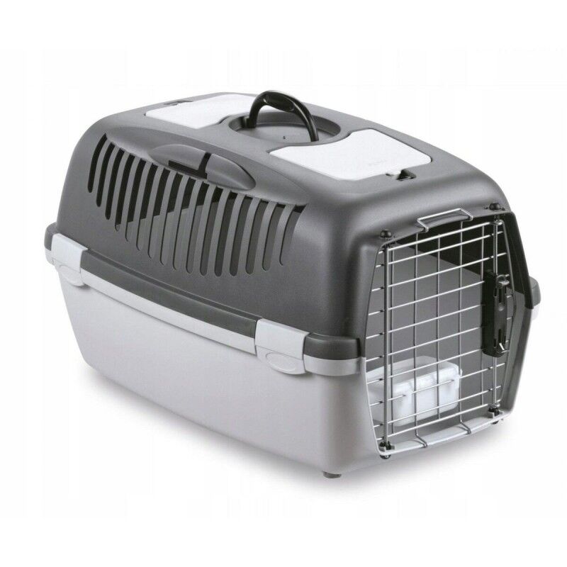 Trasportino Zolux Gulliver 3 Delux Grigio Metallo Plastica Trasportino Zolux Gulliver 3 Delux Grigio Metallo Plastica