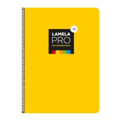 Quaderno Lamela Giallo Din A4 5 Pezzi 100 fogli